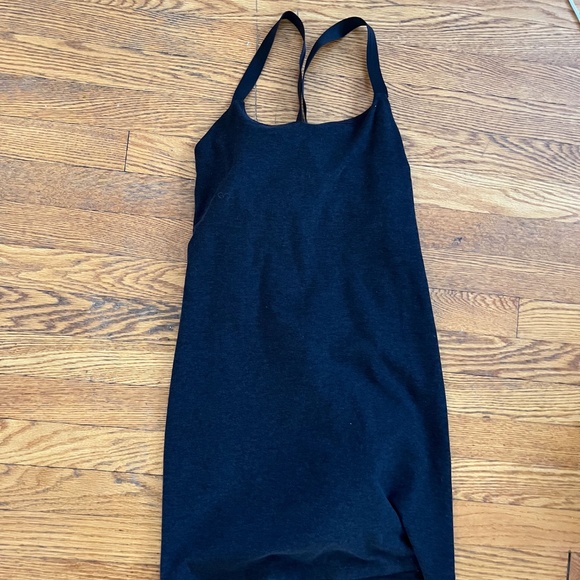 Beyond Yoga Spacedye Move It Dress Black Charcoal - Picture 3 of 7